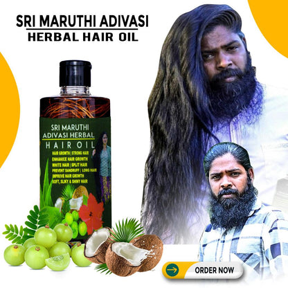 ADIVASI  NEELAMBARI HAKKI-PIKKI HAIR OIL